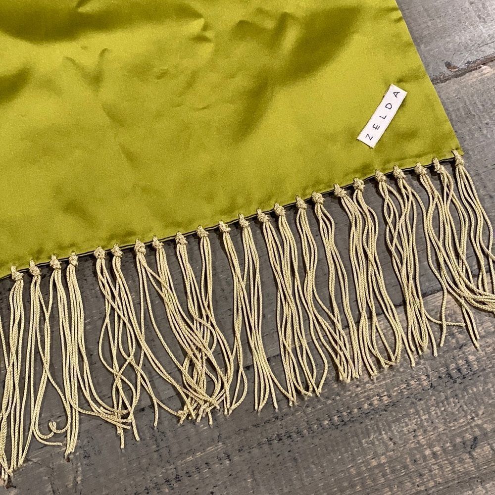 Talbots Fringed Scarf 
